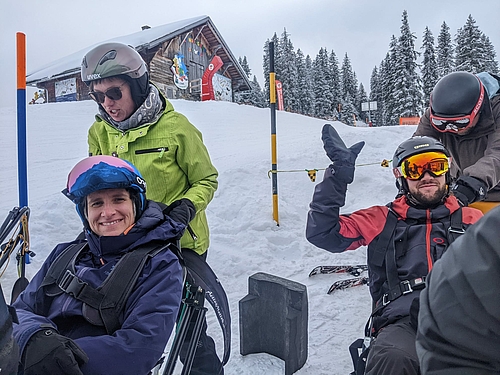 Skilager der Schulbildung Stiftung Rossfeld Lenk Betelberg