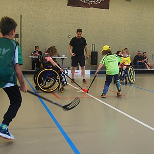 Unihockey Turnier Schulbildung Rossfeld 2024