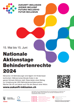 Flyer Nationale Aktionstage Behindertenrechte 2024