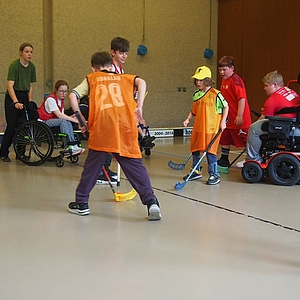 Unihockey Turnier Schulbildung Rossfeld 2024