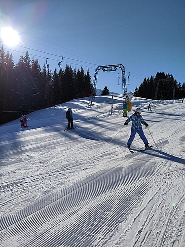 Skilager der Schulbildung Stiftung Rossfeld Lenk Betelberg